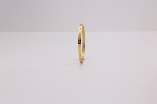 Office Wear golden bracelet