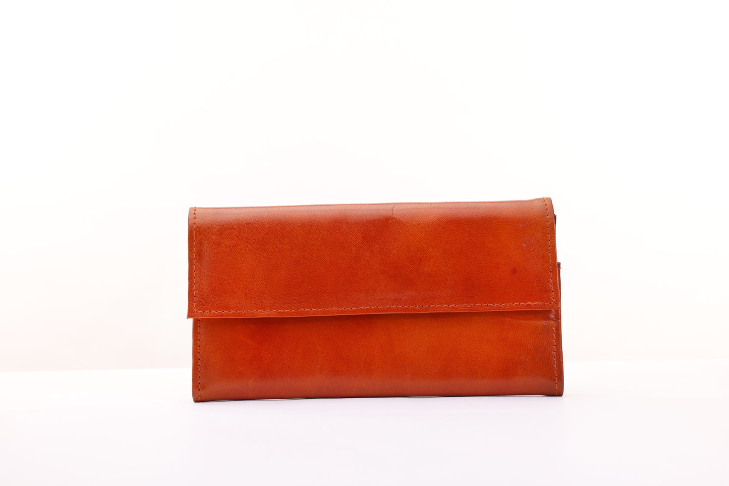 100% Pure Leather bag Red Color