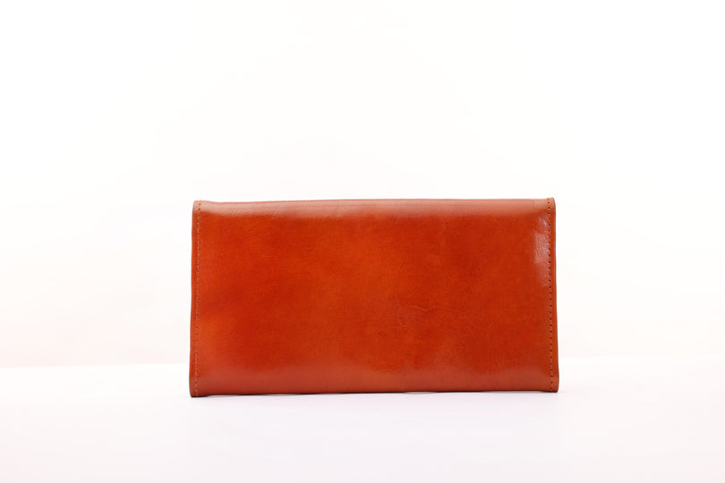 100% Pure Leather bag Red Color